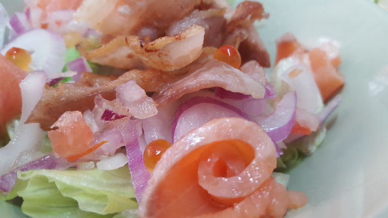 煙燻鮭魚沙拉