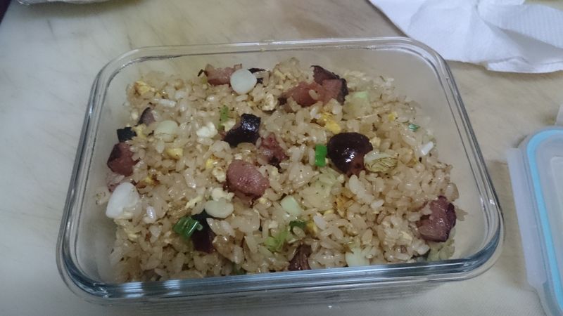 東昇香腸炒飯