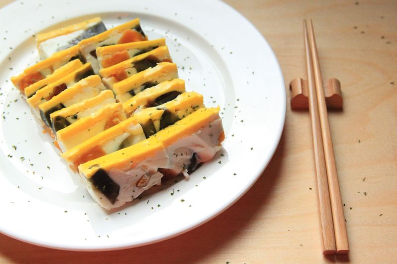 『家常料理』三色蛋