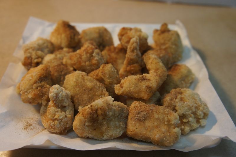 豆腐乳鹽酥雞