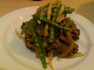 炒牛肉片