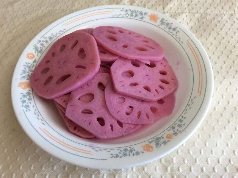 胭脂藕片