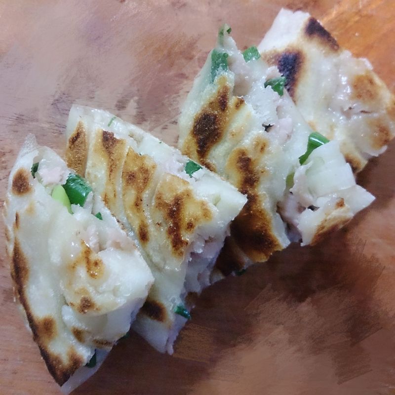 蔥肉捲餅