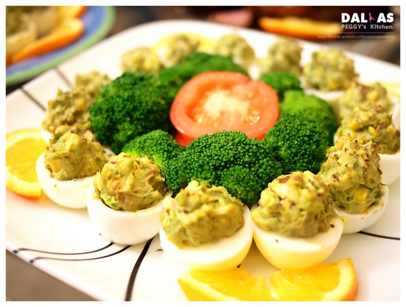 《Peggy廚房》酪梨魔鬼蛋Deviled Eggs