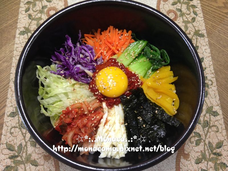 韓式拌飯비빔밥