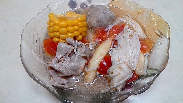 火鍋肉片湯