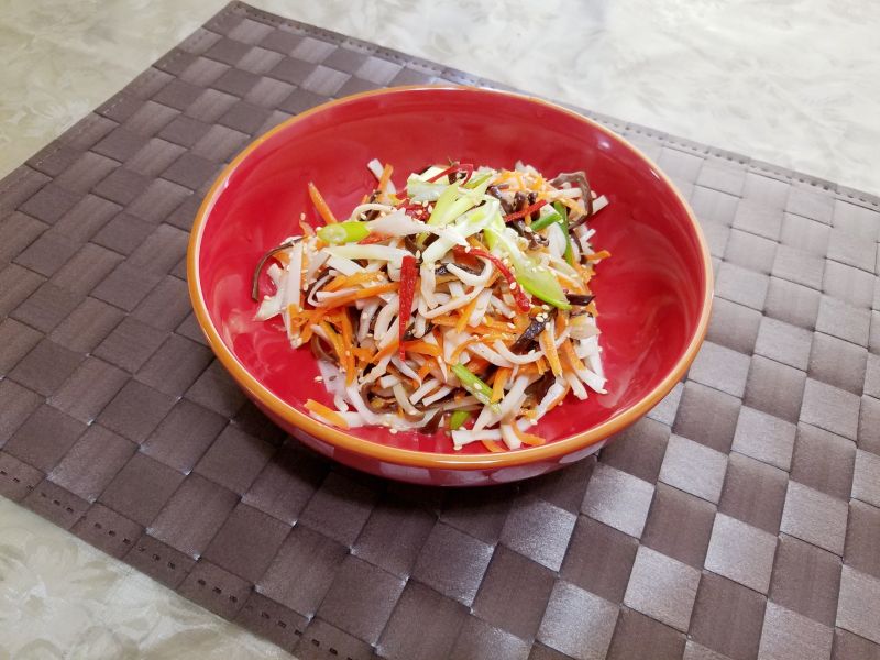 涼拌杏鮑菇
