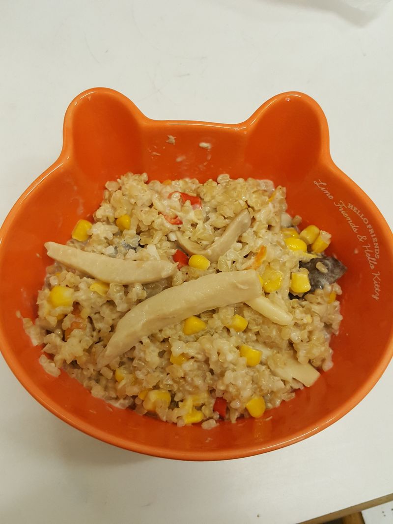 白醬野菇燉飯