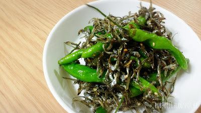 韓式糯米椒炒小魚乾꽈리고추멸치볶음
