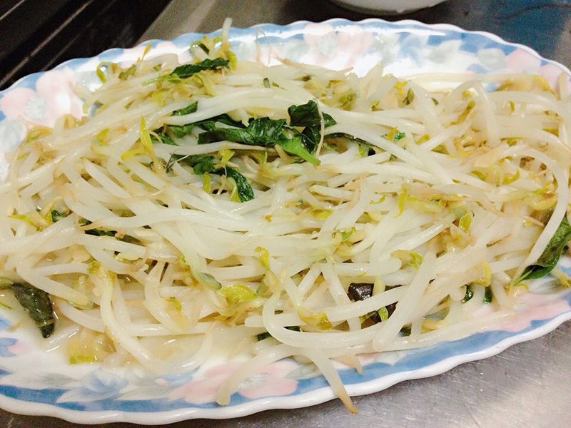 ［低GI食堂］塔香豆芽