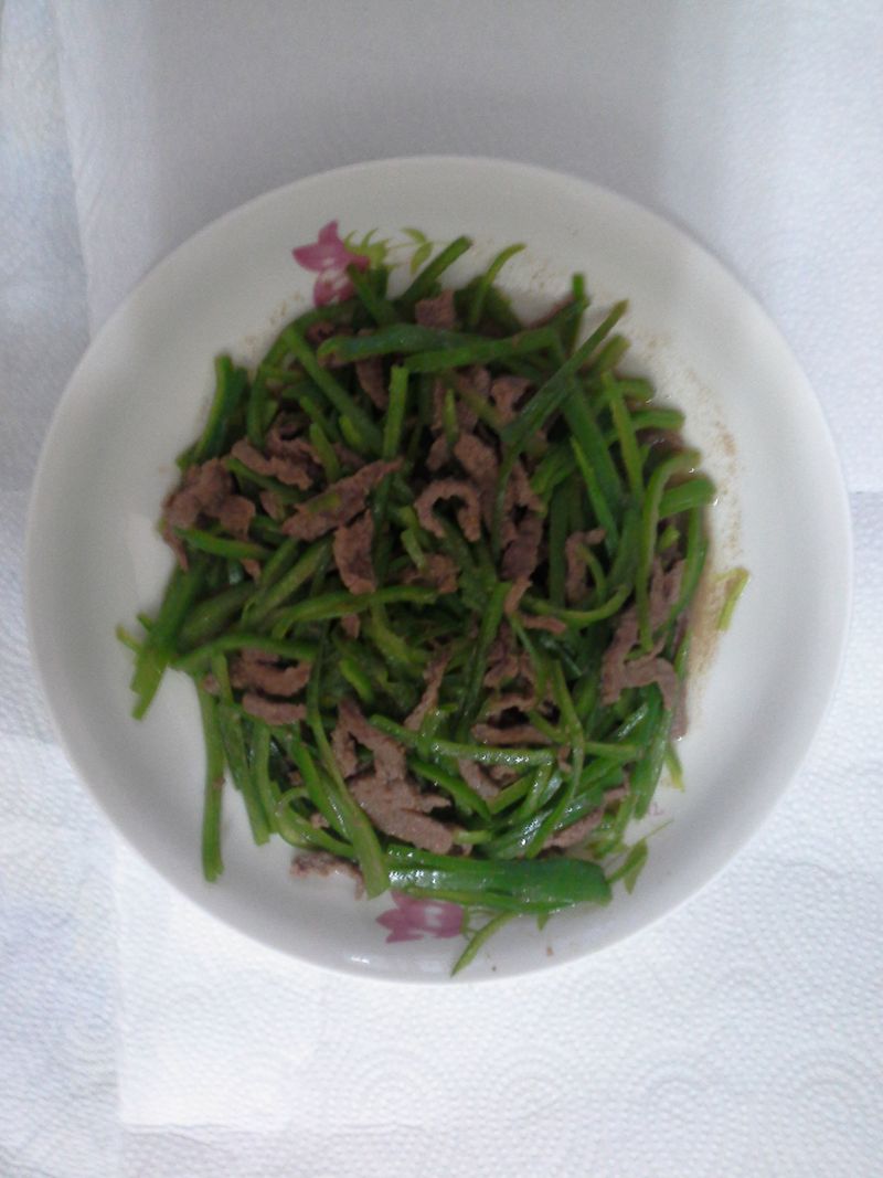青椒炒牛肉絲