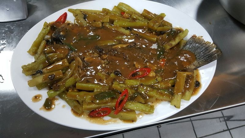 苦瓜燒魚