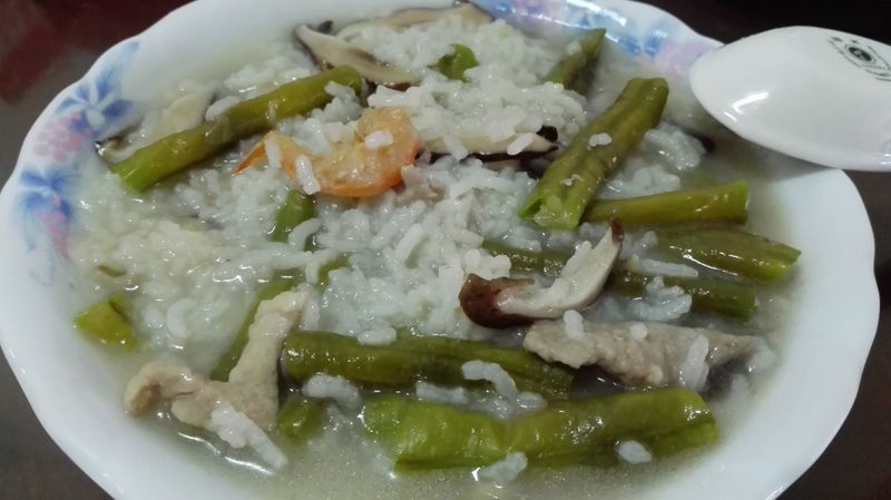 古早味菜豆(長豇豆)粥