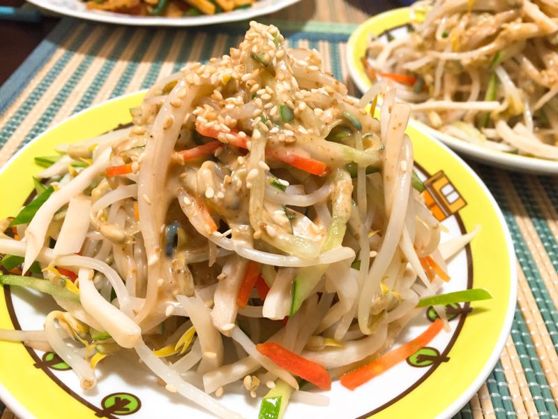 涼拌豆芽菜