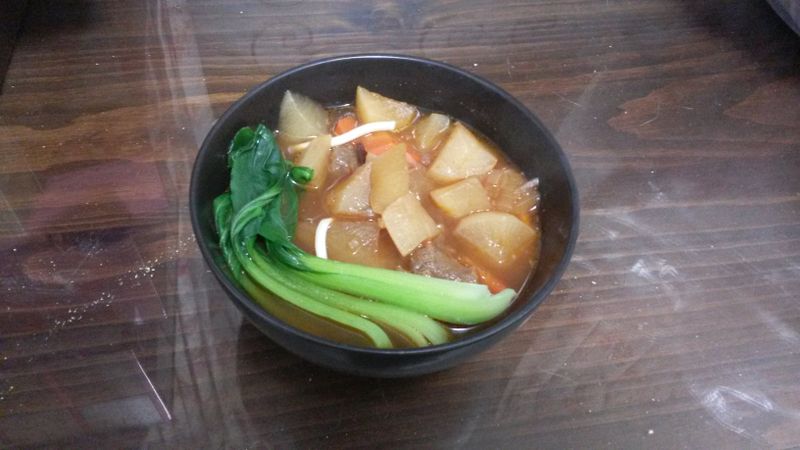 家庭味的紅燒牛肉麵