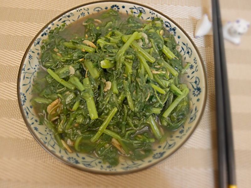 蝦皮炒蜆菜