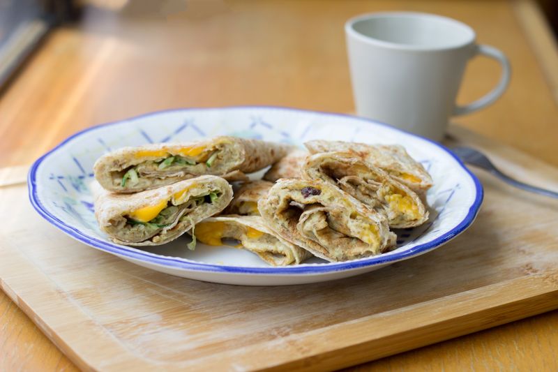 燕麥起士蛋餅