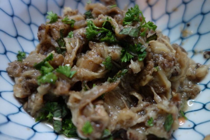 香烤茄子沙拉