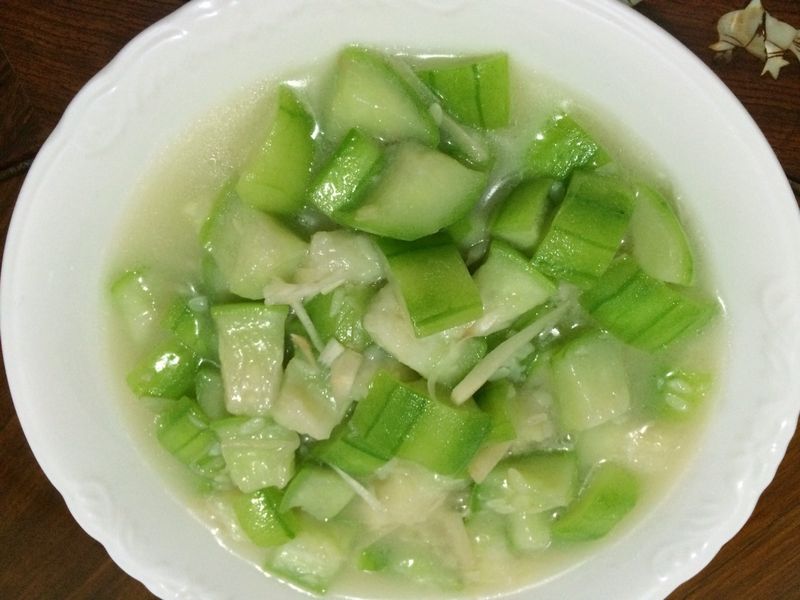 嫩薑絲瓜丁