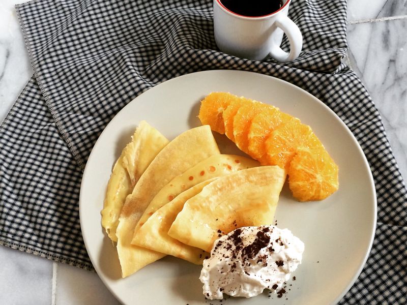 法式橘酒可麗餅 Crepe
