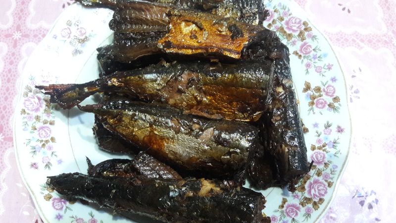 佃煮秋刀魚