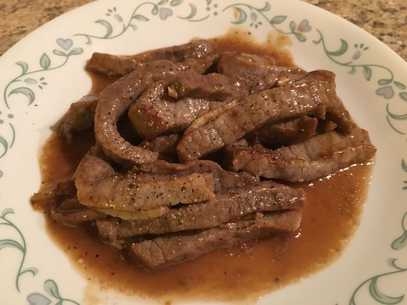 黑胡椒牛柳