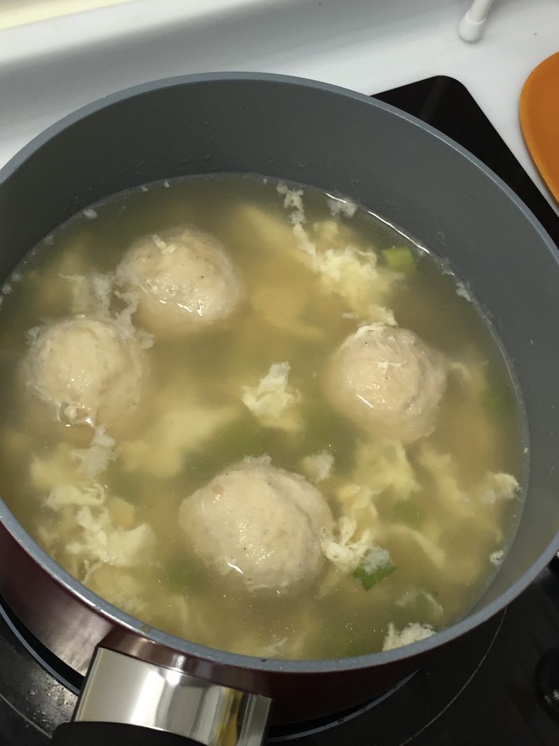 貢丸蛋花湯