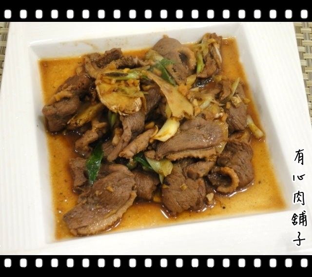 有心食譜:蔥爆鵝胸