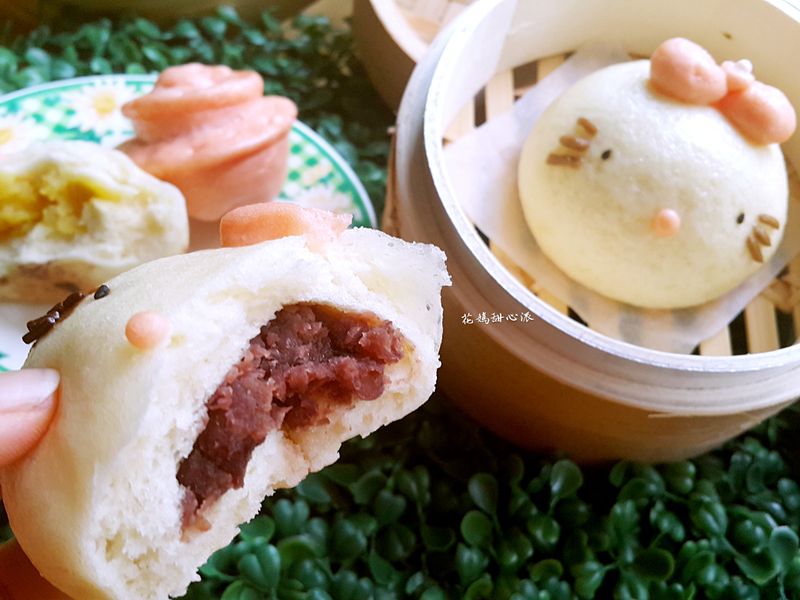 KT造型包餡饅頭