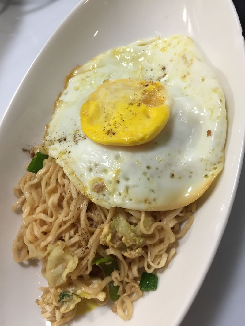 炒泡麵