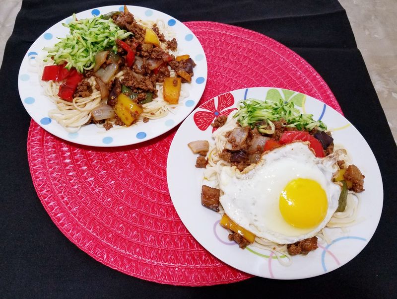 日式時蔬炸醬麵