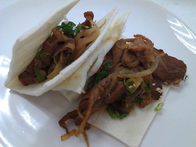 【小磨坊】照燒豚肉双方餅