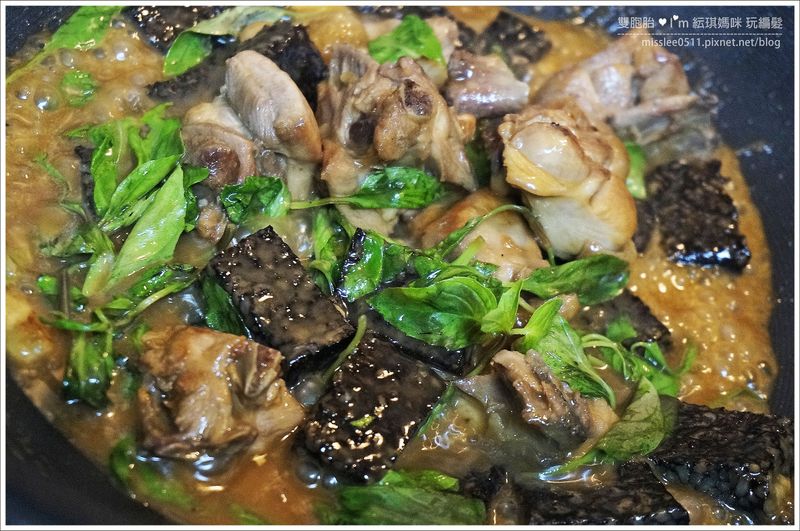 【三杯口味】豬血糕&雞腿肉