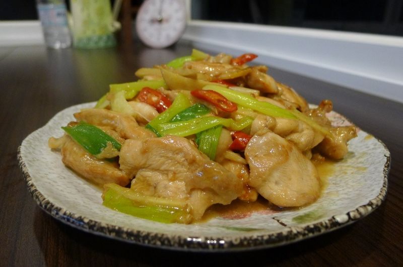 品靚上菜-腐乳葱爆雞
