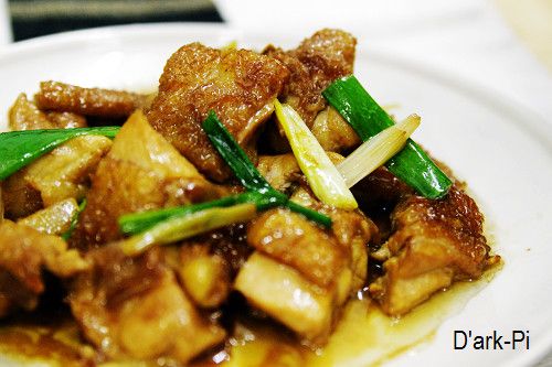 蔥燒雞腿肉