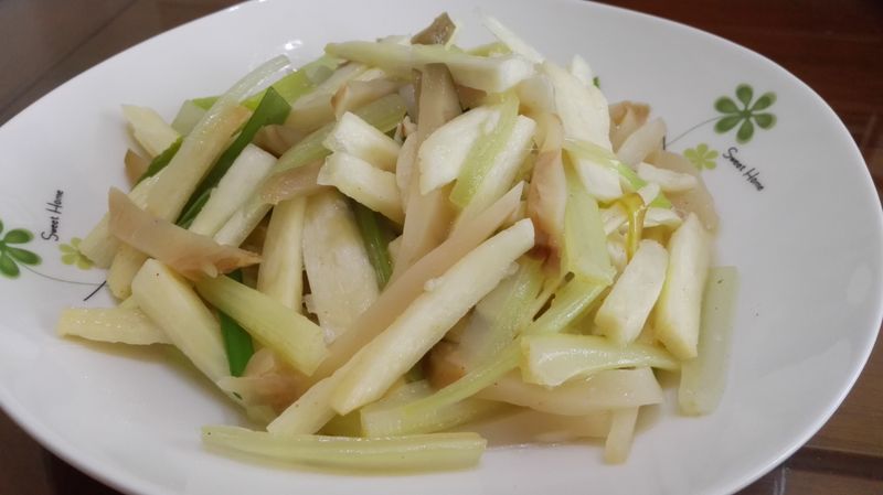榨菜茭白筍