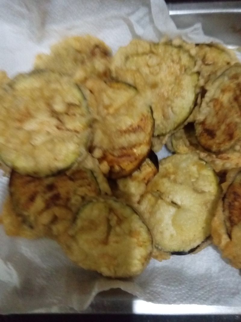 炸茄餅