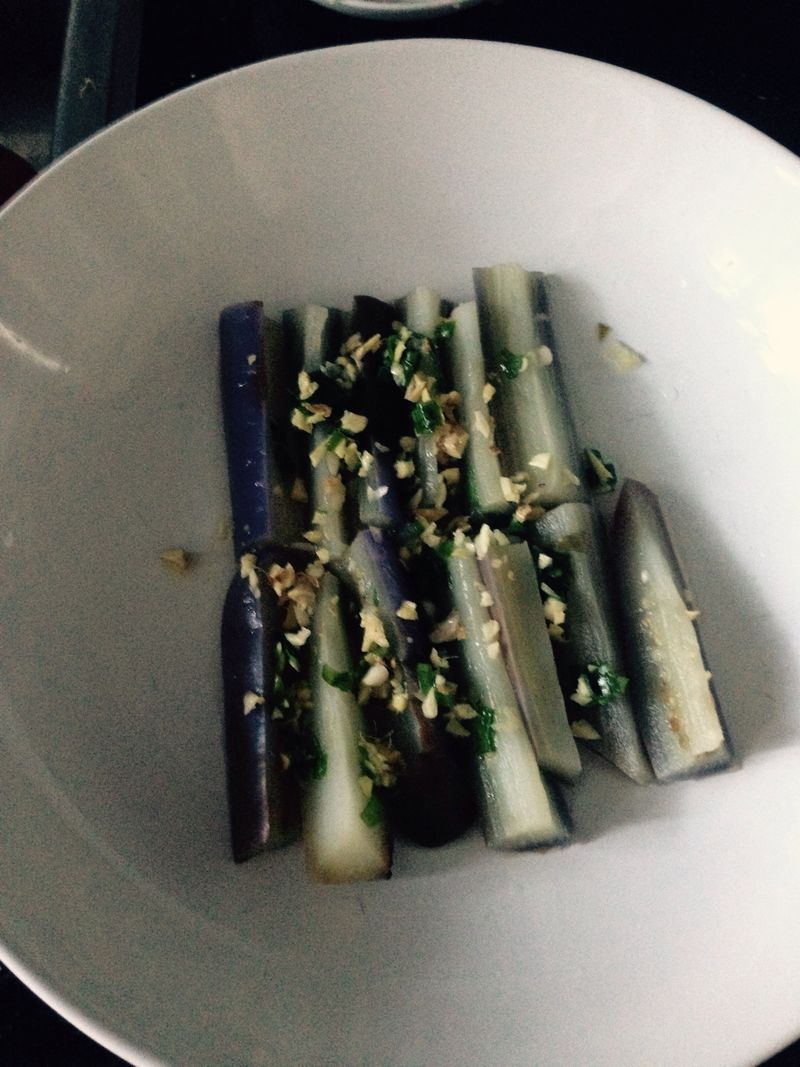 涼拌魚露茹子