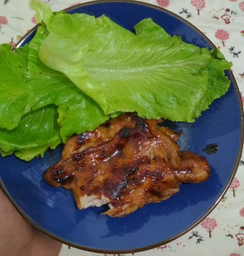 紅茶醬燒雞腿排