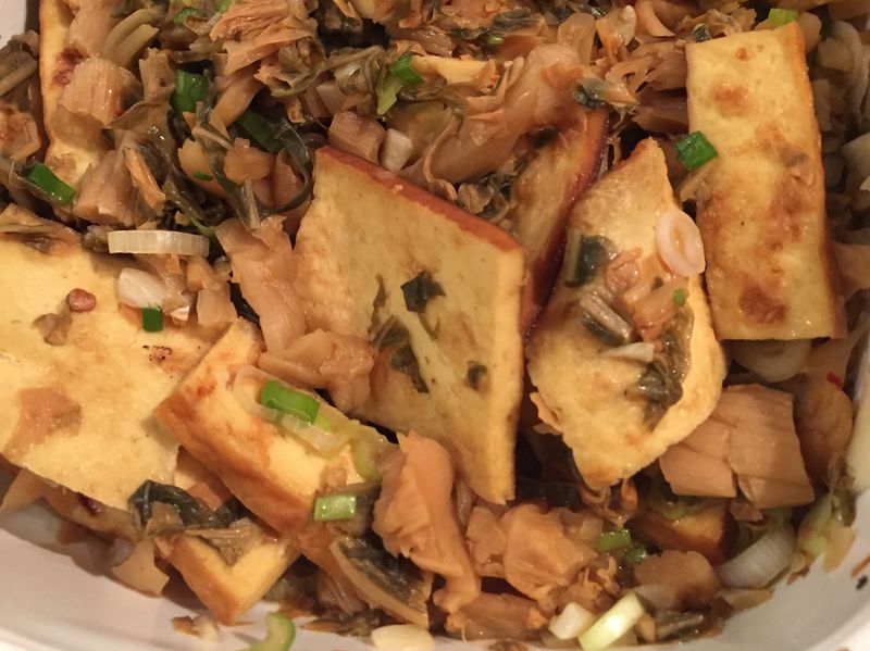 梅菜扣豆乾