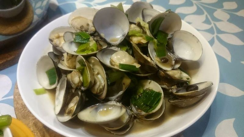 鹹香下飯之【炒蛤蜊】