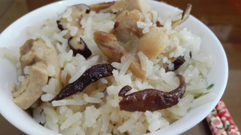 麻油雞飯