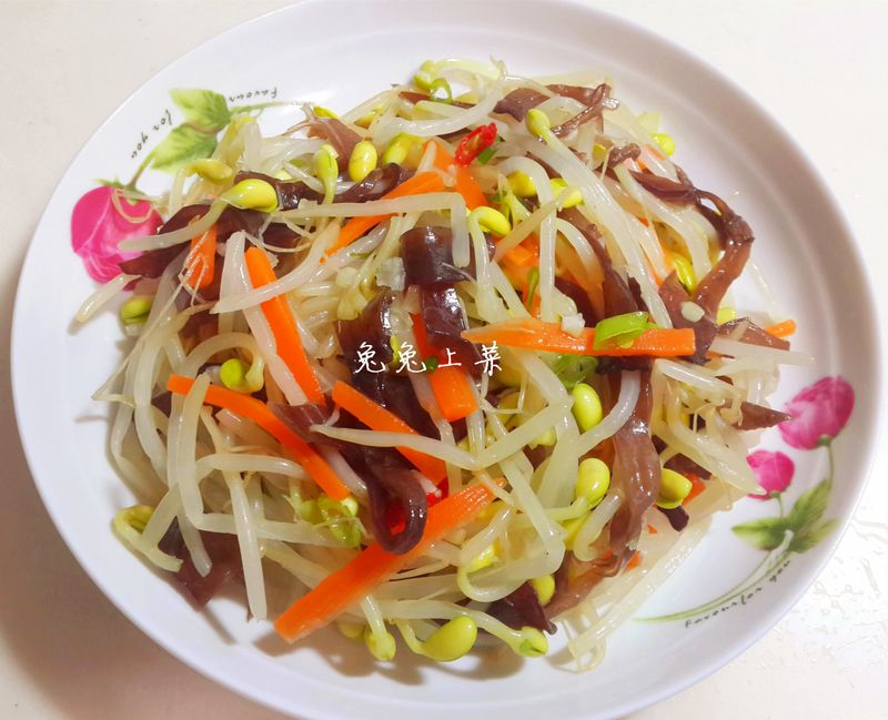 涼拌黃豆芽