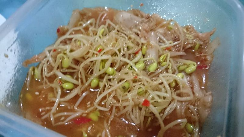 韓式涼拌黃豆芽