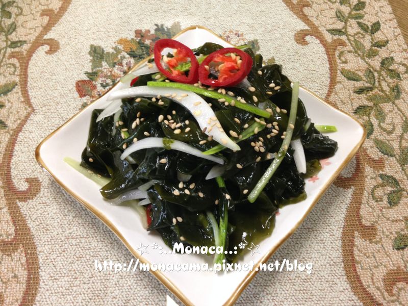 韓式涼拌海帶미역무침