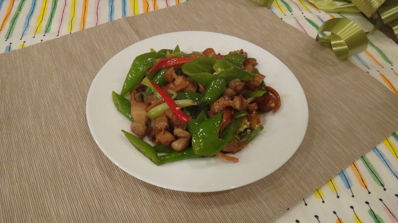 角椒熱炒