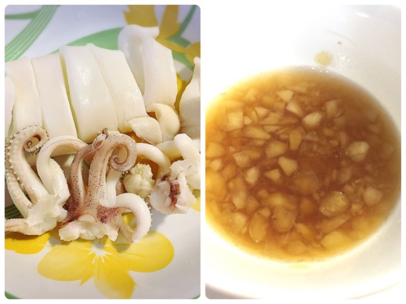 川燙透抽&海鮮沾醬（金風醬料變化版）