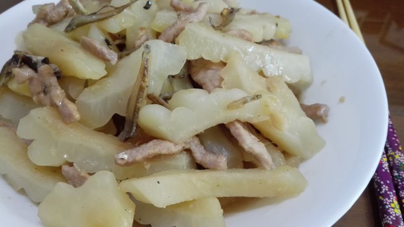 丁香肉絲苦瓜