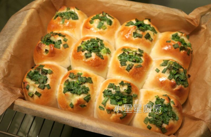 香葱小餐包，懷念的復古味道