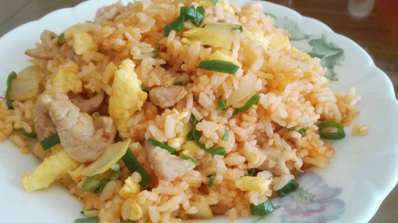 茄汁肉絲蛋炒飯